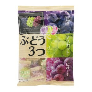 PINE 3 Kinds of Grape Candy 85g