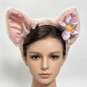 Disney LinaBell Pink Plush Ear Headband