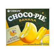 ORION CHOCO PIE Banane 12P 444g