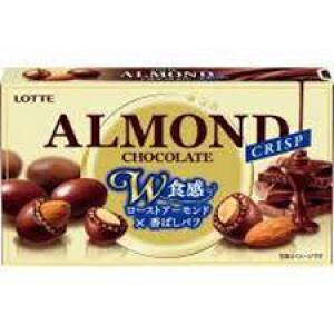 Lotte Crispy Almond Chocolate 80g