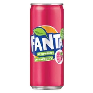 Fanta Strawberry Soda (Malaysia) 320ml
