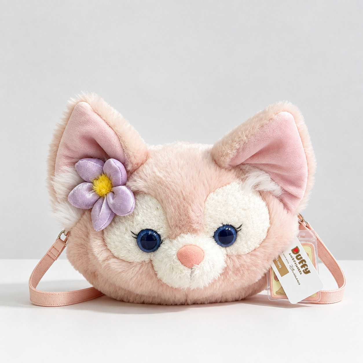 Disney LinaBell Plush Face Crossbody Bag