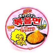 NISSIN UFO Fried Noodle Korean Sweet Spicy Flavor 101g