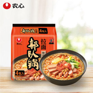 NONGSHIM Ramen Army Pot Saveur Jambon Aigre-Doux 118g*4sachets