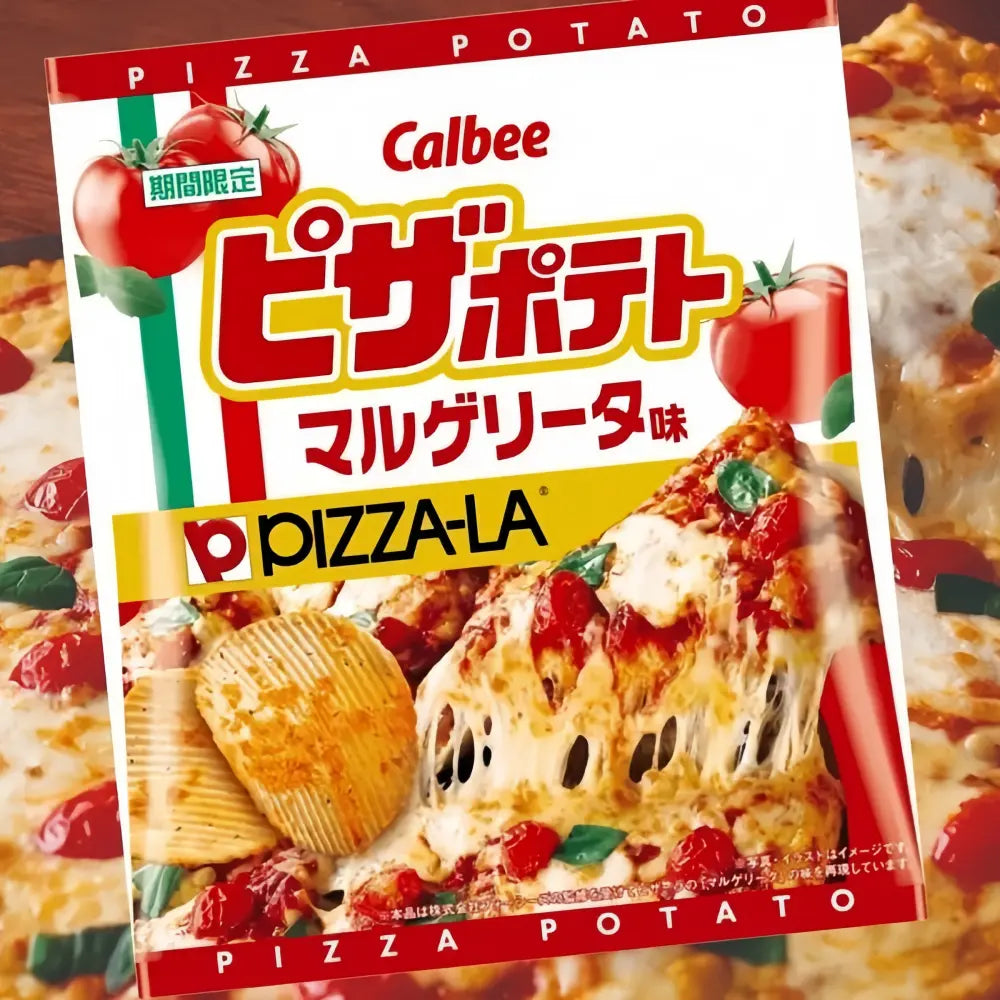 CALBEE Potato Chips Margarita Pizza Flavor 55g