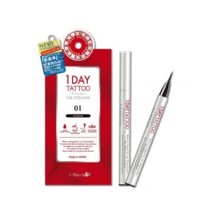K PALETTE -- 1Day Tattoo Eyeliner 01 Ice Black