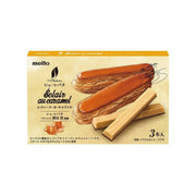 Bâtonnets d'éclair au chocolat MEITO (saveur caramel) 3 pièces