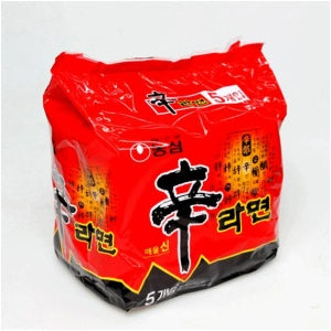 Nouilles instantanées Nongshim Shin Ramyun x 5
