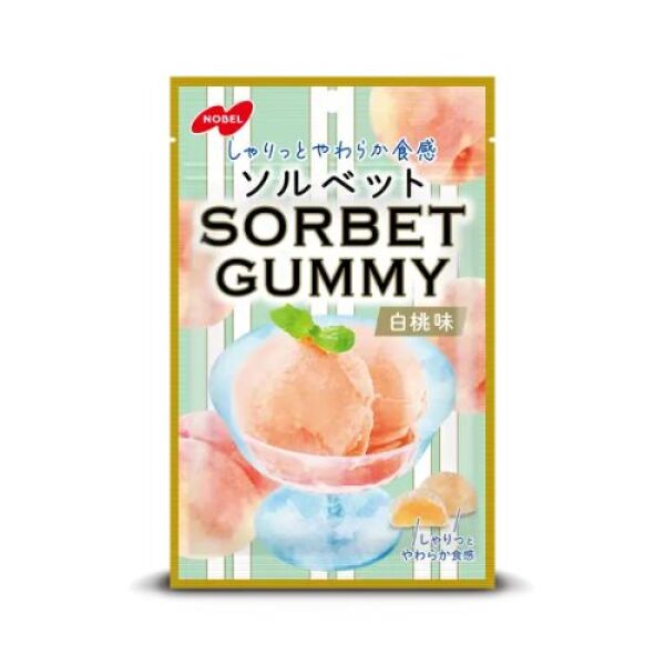 Nobel Sekia Sorbet Gummies (Peach Flavor) 50g