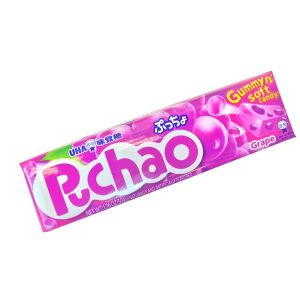 UHA Puccho Gummy Soft Candy (Grape Flavor) 50g