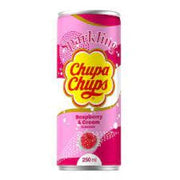 Sparkling Chupa Chups  (Raspberry & Cream Flavor)