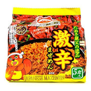 Yamamoto Seifun Japanese Mazemen Stir Fry Noodle Flamin Hot Flavour *5