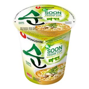 Soupe de nouilles aux légumes NONGSHIM Soon Cup 75g