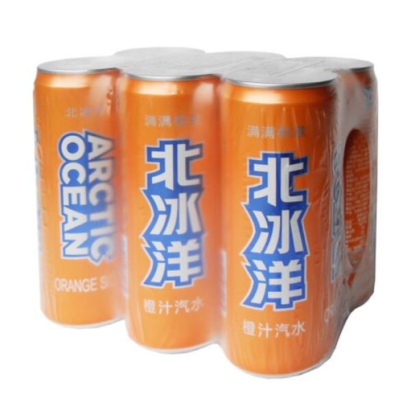 ARCTIC OCEAN Orange Soda Juice 330ml*6