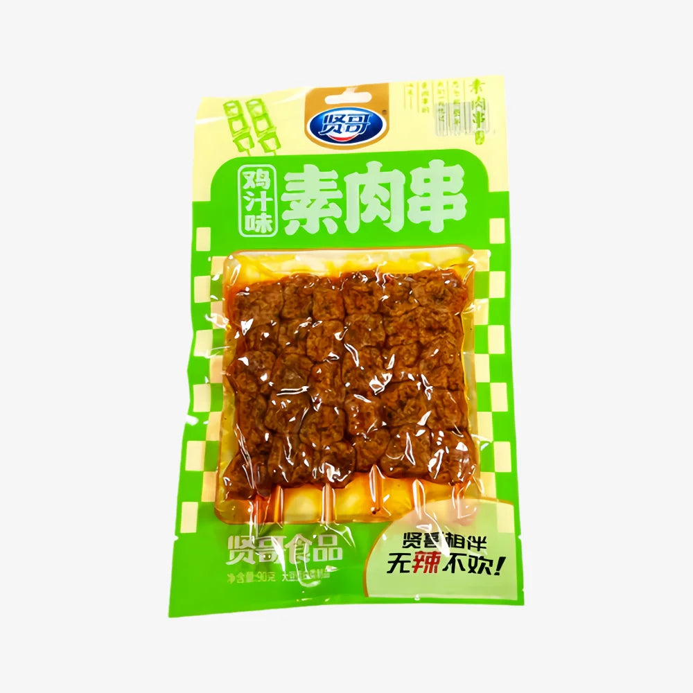 XIAN GE - Soybean Vegetarian Skewers (Chicken Flavor) 90g