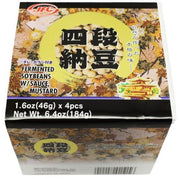 J-Basket Fermented Soybeans with Sauce and Mustard 6.49 oz (184 g)
