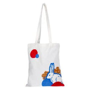 Sac en toile Lapin Blanc (Langage des Fleurs)