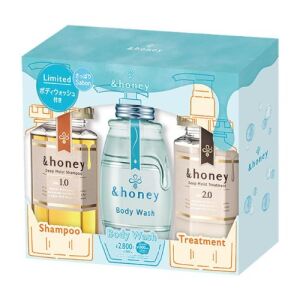 HONEY Sabon Body Wash & Deep Moist Triple Set