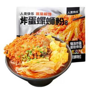 Human Happy Snail Noodles With Fried Egg 360g
