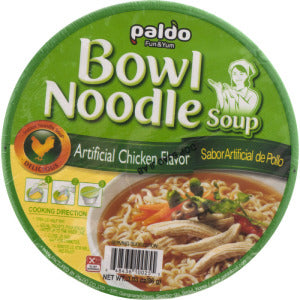 Soupe de nouilles PALDO Bowl, saveur poulet, 86 g
