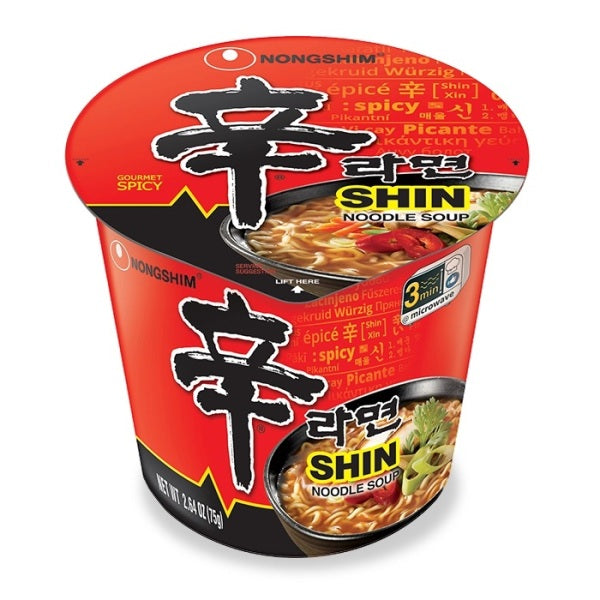 Soupe de nouilles épicée Nongshim Shin 75 g