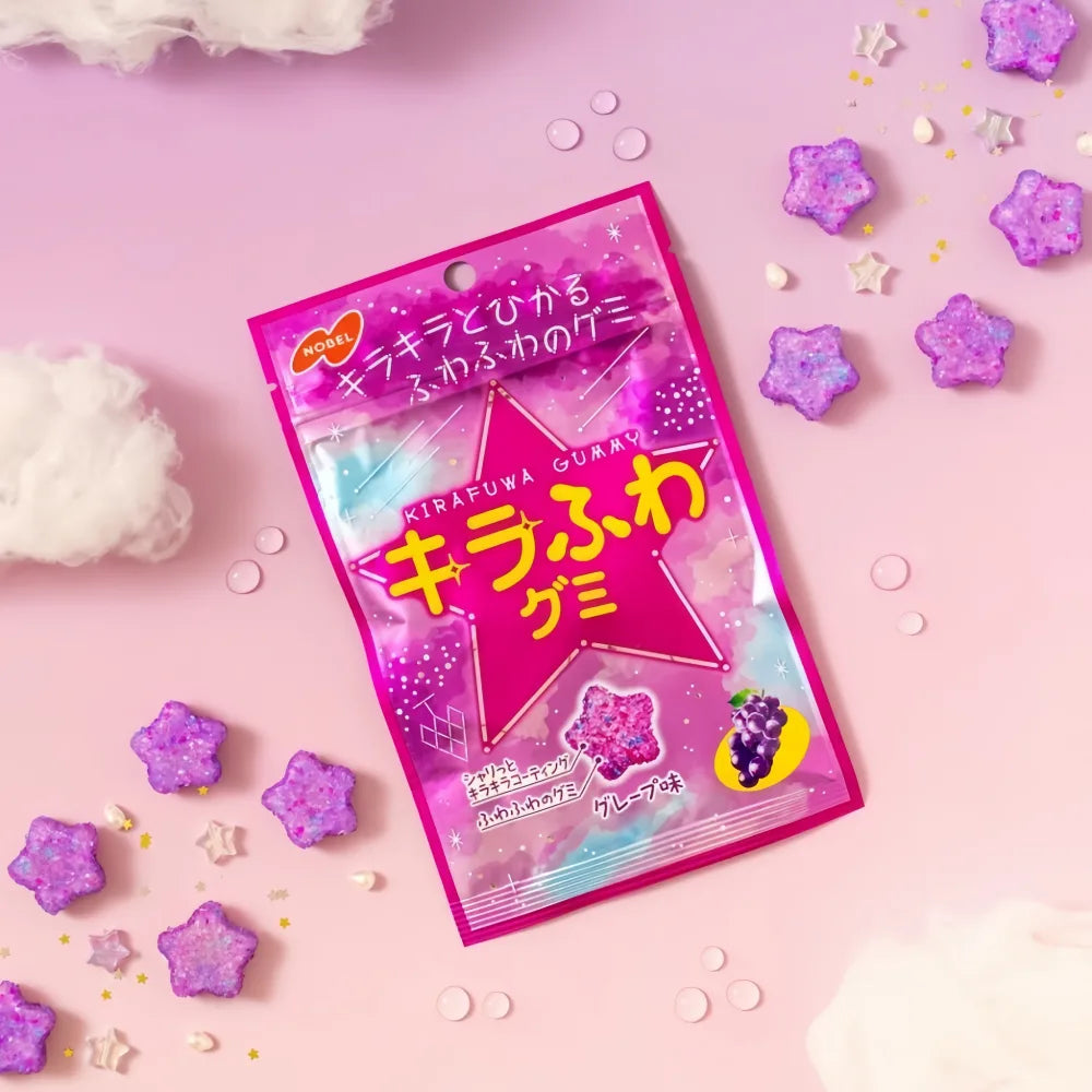 NOBEL Star Sparkling Grape Gummies 50g