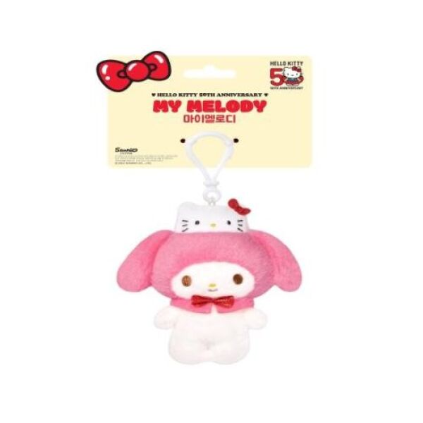 Hello Kitty 50th Anniversary My Melody Plush Keychain