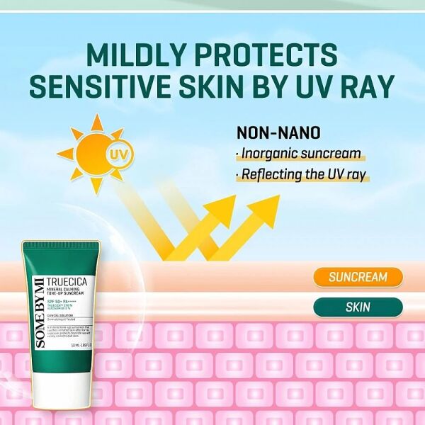 SOME BY MI Truecica Mineral Calming Tone Up Suncream 50ml NPN