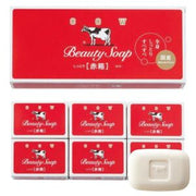 COW BRAND Bouncia Beauty Soap Red 6pcs