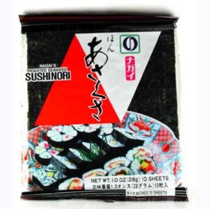 NAGAI HON ASAKUSA YAKI RED (Roasted Seaweed)