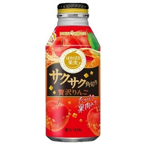 POKKA SAPPORO Dice-cut Apple Luxury Drink 400ml