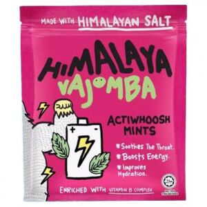Himalaya Vajomba Actiwhoosh Mints Candy Vitamin C mint flavor 15g