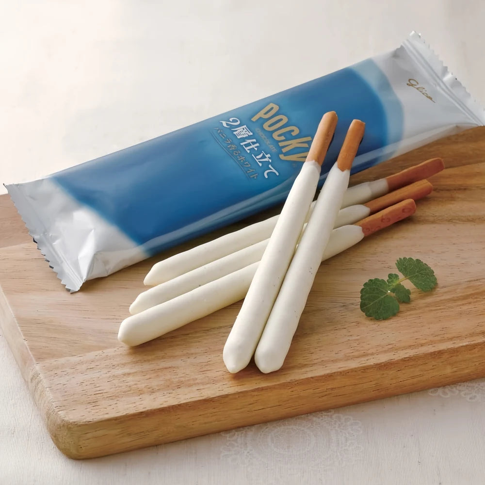 GLICO Pocky 2 Layer Vanilla White Chocolate 52g