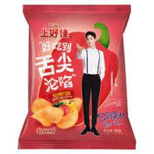 OISHI Potato Chips (Sweet & Spicy Flavor) 80g