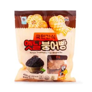 Brioche en forme de poisson SAJP, saveur haricots rouges, 400 g