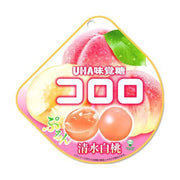 UHA Kororo Jus de Fruit Gummy (Pêche Blanche) 40g