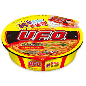 Nissin UFO Bowl Noodle - BBQ Beef Flavour 96g