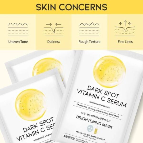 OOTD Dark Spot Vitamin C Serum Mask (1)
