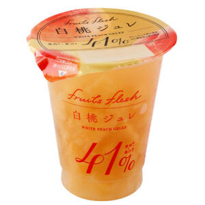 Gelée de pêche blanche WAKAYAMA Fruit Flesh 160g