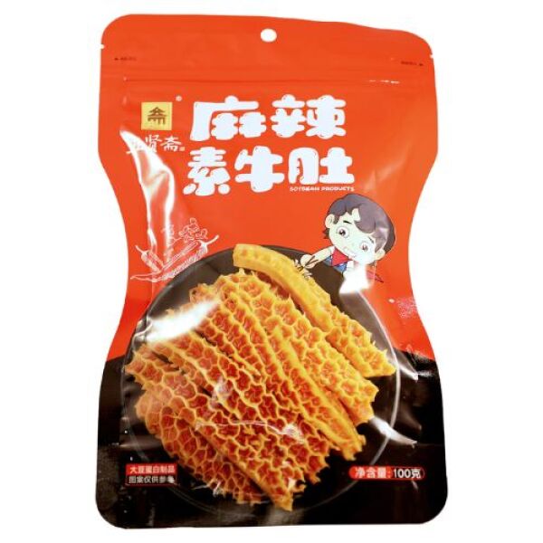 Wuxianzai Spicy Vegetarian Beef Tripe 100g