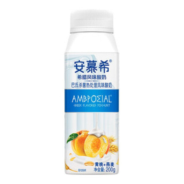 AMBPOEIAL Greek Yogurt ( Peach & Oat Flavor )  200ml