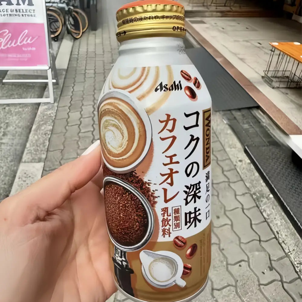 Café au lait Asahi Wonda 370 ml
