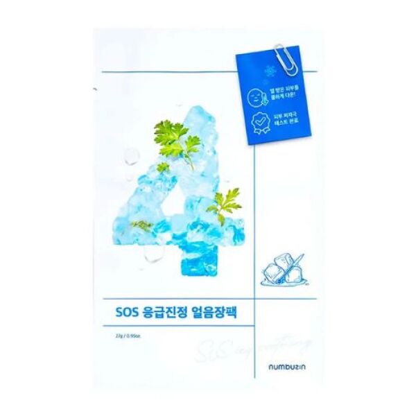 NUMBUZIN NO. 4 Icy Soothing Sheet Mask 1pc