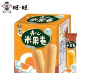 Rouleau de galette de riz Want Want (saveur jaune d'œuf salé) 70 g