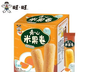 Rouleau de galette de riz Want Want (saveur jaune d'œuf salé) 70 g