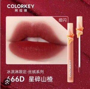 COLORKEY Ice Cream Airy Matte Lip Gloss 666D