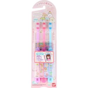 BANDAI Kids Toothbrush Set (Sumikko Gurashi)  3pcs