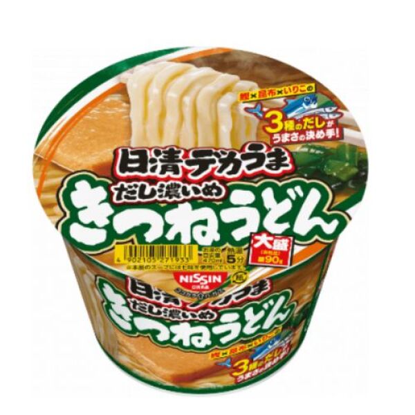 Nissin Dekauma Udon Kitsune Dashi Flavor 106g