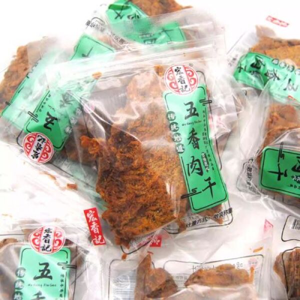 Hong Xiang Ji Five-Spice Flavored Pork Jerky