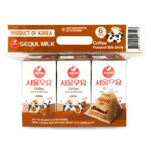 Boisson lactée aromatisée au café SEOUL 190 ml x 6